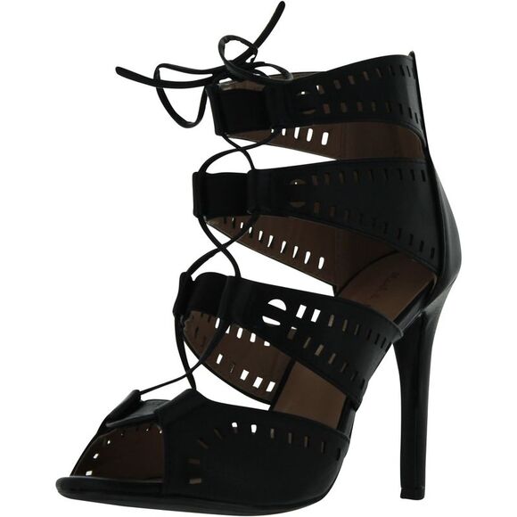 Mark and Maddux Common-02A Black Womens sandals 8.5 NEW - Picture 1 of 4